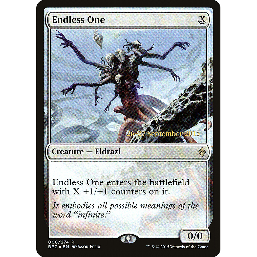 Endless One (PRE-008) - Battle for Zendikar Promos Foil