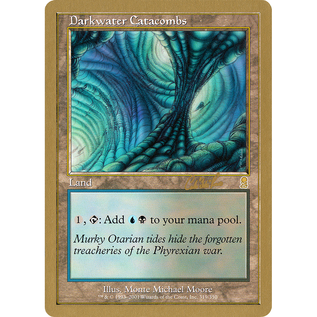 Darkwater Catacombs - 2002 Carlos Romao (ODY) (WCD-) - World Championship Decks 2002