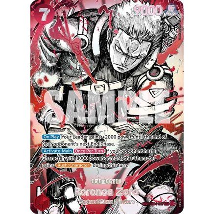 Roronoa Zoro (EB04-007) (SP) (EB04-007) - The World's Strongest Warriors Foil