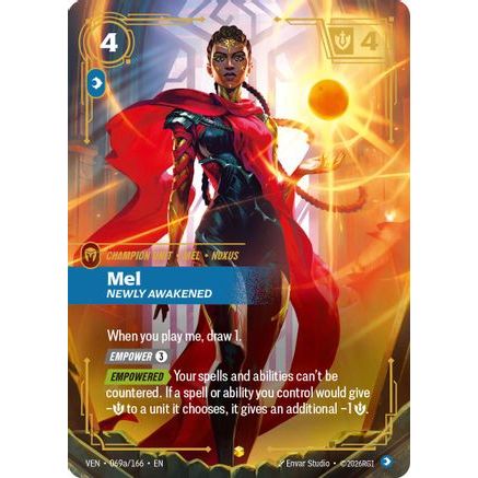Mel - Newly Awakened (Alternate Art) (069a/166) - Vendetta Foil