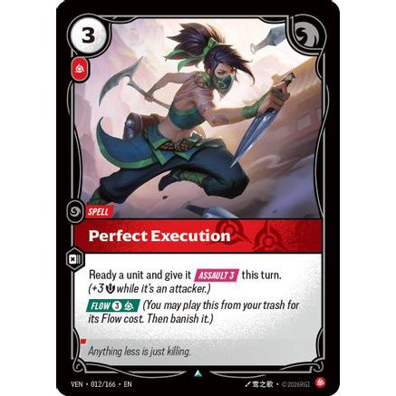 Perfect Execution (012/166) - Vendetta