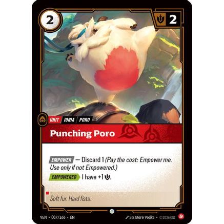 Punching Poro (007/166) - Vendetta Foil