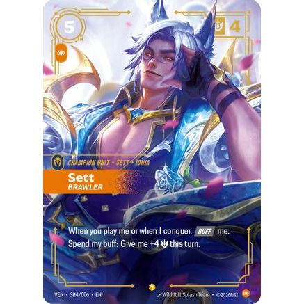 Sett - Brawler (SP4/006) - Vendetta Foil