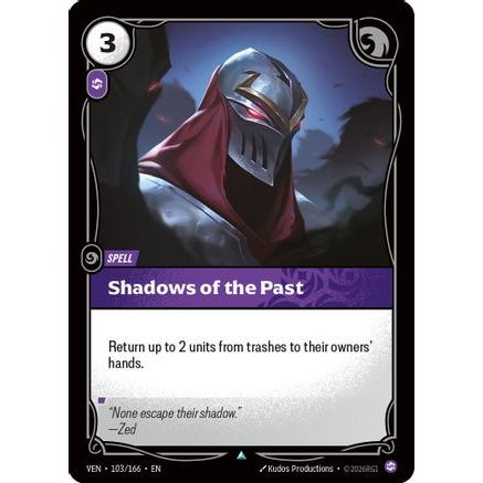 Shadows of the Past (103/166) - Vendetta Foil
