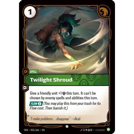 Twilight Shroud (031/166) - Vendetta Foil