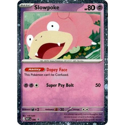 Slowpoke - 086 (Comos Holo) 86 - ME Mega Evolution Promo Holofoil