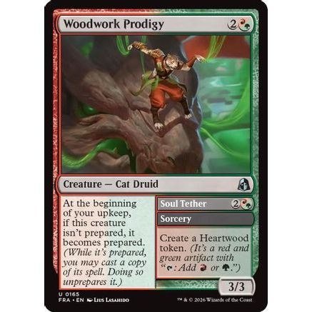 Woodwork Prodigy (FRA-165) - Reality Fracture Foil