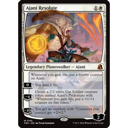Ajani Resolute (FRA-195) - Reality Fracture