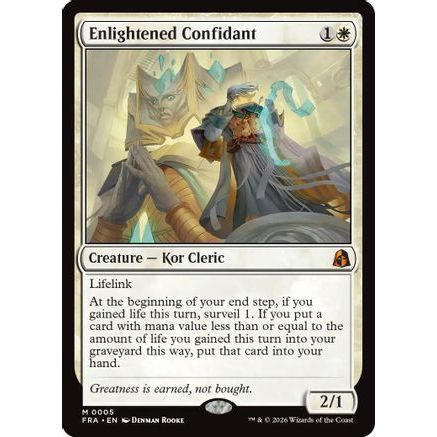 Enlightened Confidant (FRA-005) - Reality Fracture Foil