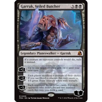 Garruk, Veiled Butcher (FRA-229) - Reality Fracture Foil