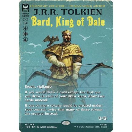Bard, King of Dale (Borderless) (HOB-244) - The Hobbit Foil