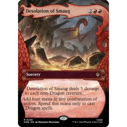 Desolation of Smaug (Showcase) (HOB-226) - The Hobbit