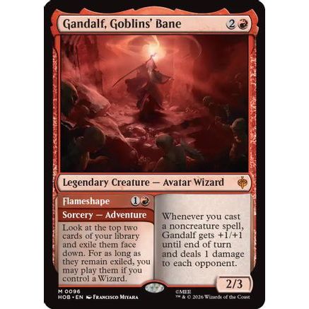 Gandalf, Goblins' Bane (HOB-096) - The Hobbit Foil