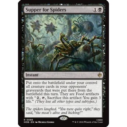 Supper for Spiders (HOB-086) - The Hobbit