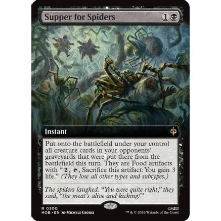 Supper for Spiders (Extended Art) (HOB-300) - The Hobbit Foil