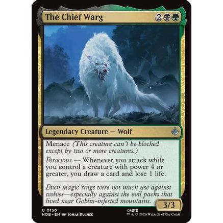 The Chief Warg (HOB-150) - The Hobbit Foil
