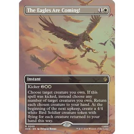 The Eagles Are Coming! (Borderless) (HOB-205) - The Hobbit Foil