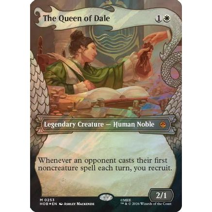The Queen of Dale (Showcase) (Surge Foil) (HOB-253) - The Hobbit Foil
