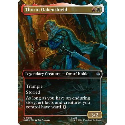Thorin Oakenshield (Borderless) (HOB-202) - The Hobbit