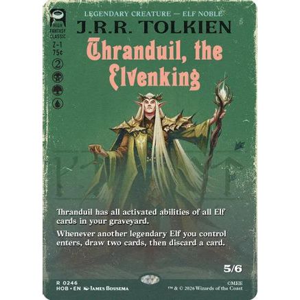 Thranduil, the Elvenking (Borderless) (HOB-246) - The Hobbit