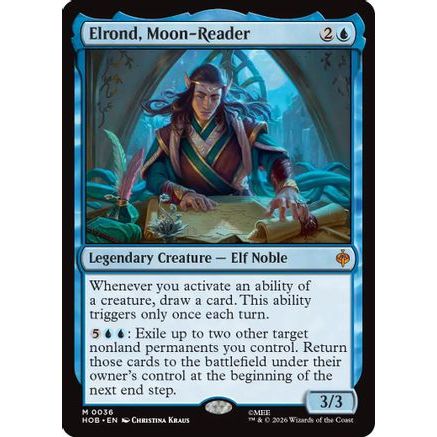 Elrond, Moon-Reader (HOB-036) - The Hobbit Foil