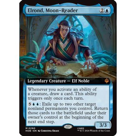 Elrond, Moon-Reader (Extended Art) (HOB-290) - The Hobbit