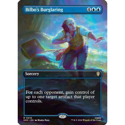 Bilbo's Burglaring (Borderless) (HOC-010) - The Hobbit: Eternal-Legal