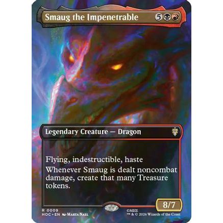 Smaug the Impenetrable (Borderless) (HOC-009) - The Hobbit: Eternal-Legal