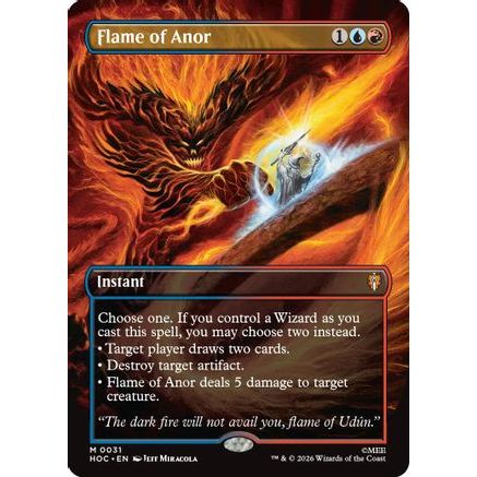 Flame of Anor (Borderless) (HOC-031) - The Hobbit: Eternal-Legal