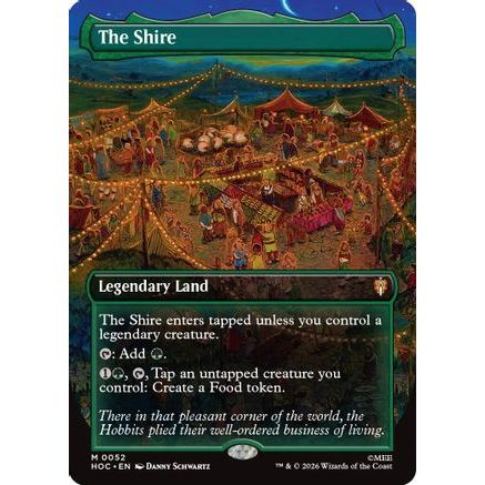 The Shire (Borderless) (HOC-052) - The Hobbit: Eternal-Legal Foil