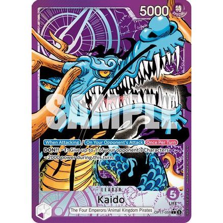 Kaido (058) (Alternate Art) (OP17-058) - The World's Strongest Warriors Foil
