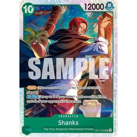 Shanks (022) (OP17-022) - The World's Strongest Warriors Foil