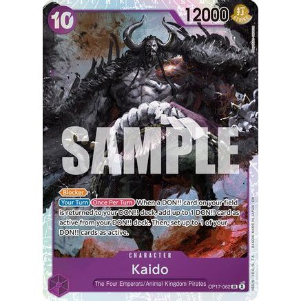 Kaido (062) (OP17-062) - The World's Strongest Warriors Foil