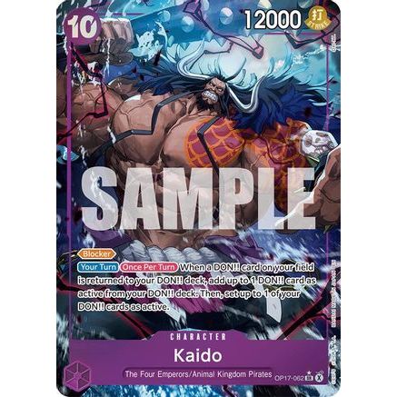 Kaido (062) (Alternate Art) (OP17-062) - The World's Strongest Warriors Foil