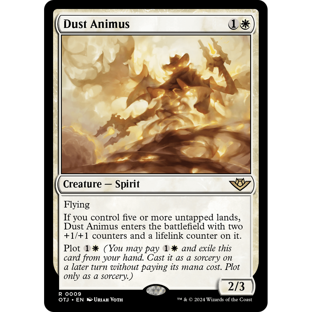 Dust Animus (OTJ-009) - Outlaws of Thunder Junction Foil