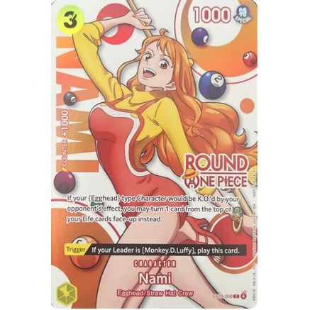 Nami (Round 1 Promo) (ST29-008) - One Piece Promotion Cards Foil