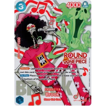 Brook (Round 1 Promo) (OP11-056) - One Piece Promotion Cards Foil