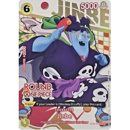 Jinbe (Round 1 Promo) (ST29-005) - One Piece Promotion Cards Foil
