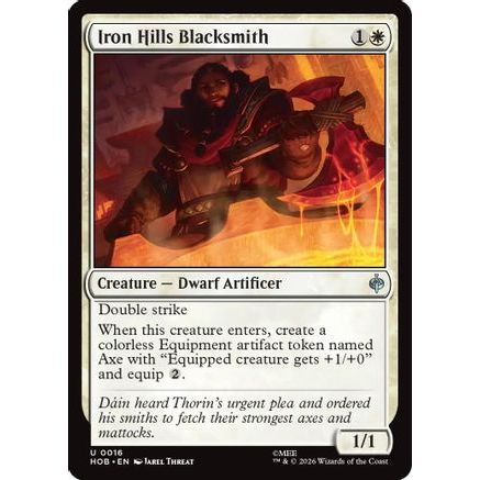 Iron Hills Blacksmith (HOB-016) - The Hobbit Foil