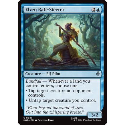 Elven Raft-Steerer (HOB-037) - The Hobbit Foil