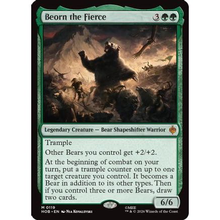 Beorn the Fierce (HOB-119) - The Hobbit Foil