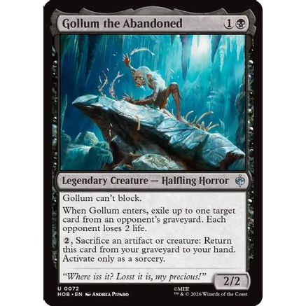 Gollum the Abandoned (HOB-072) - The Hobbit Foil
