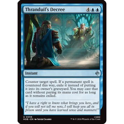 Thranduil's Decree (HOB-056) - The Hobbit Foil