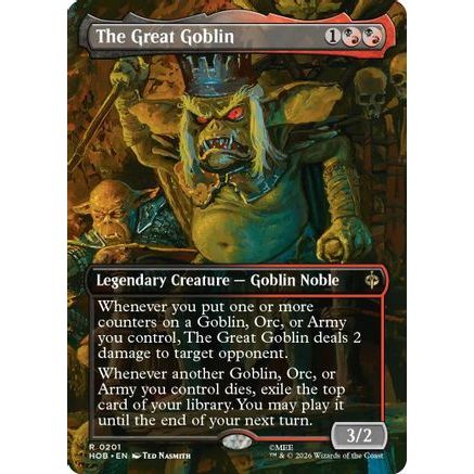 The Great Goblin (Borderless) (HOB-201) - The Hobbit