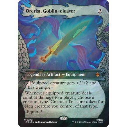 Orcrist, Goblin-cleaver (Showcase) (Surge Foil) (HOB-272) - The Hobbit Foil