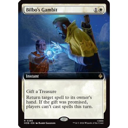Bilbo's Gambit (Extended Art) (HOB-285) - The Hobbit Foil
