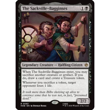 The Sackville-Bagginses (HOB-083) - The Hobbit Foil