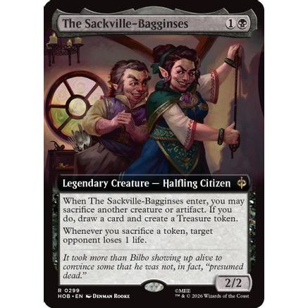The Sackville-Bagginses (Extended Art) (HOB-299) - The Hobbit Foil