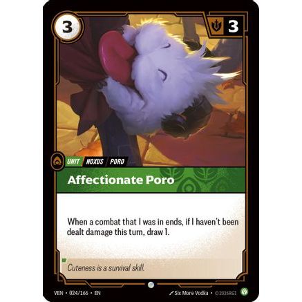 Affectionate Poro (024/166) - Vendetta Foil