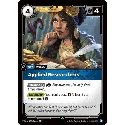 Applied Researchers (055/166) - Vendetta Foil